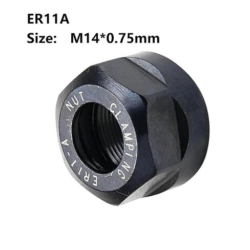 4 قطعة صواميل تثبيت كوليت ER11A، M14 * 0.75 مم صواميل ظرف معدنية عالية الصلابة in Kuwait