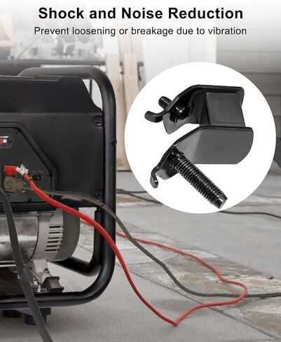 4 قطع مولد مضاد للاهتزاز مطاطي مناسب لمحرك Honda Generac Briggs Stratton Dewalt Ryobi 5000 5500 6500 7000 7500 8000 8500 8750 9000 9500W، وسادة ممتصة للصدمات لمولد الديزل البنزين in Kuwait