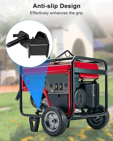 4 قطع مولد مضاد للاهتزاز مطاطي مناسب لمحرك Honda Generac Briggs Stratton Dewalt Ryobi 5000 5500 6500 7000 7500 8000 8500 8750 9000 9500W، وسادة ممتصة للصدمات لمولد الديزل البنزين in Kuwait