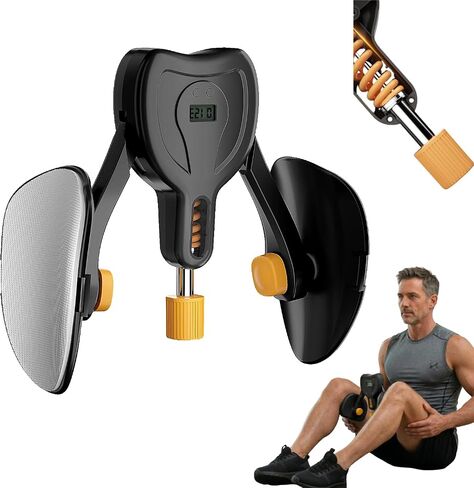 Kegel Trainer Pro للرجال، مدرب لأرضية الحوض قابل للتعديل بوزن 10-130 رطل مع خطة لمدة 20 يومًا وأشرطة مضادة للانزلاق، إصدار ذهبي مطور من معدات التمارين المنزلية in Kuwait
