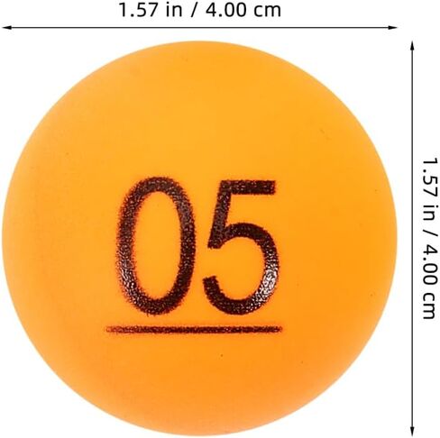 Unomor 30pcs Numbered Raffle Balls Plastic Lottery Game Balls for Party Games Home Entertainment Raffle Drawings Fun Activity Supplies in Kuwait