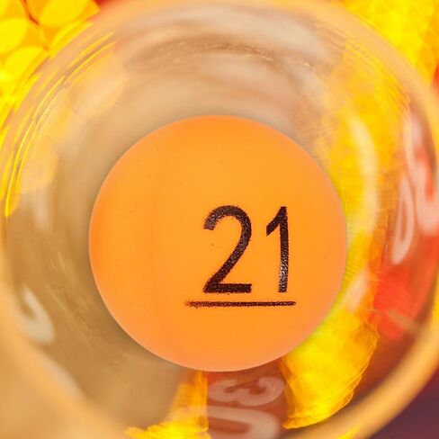 Unomor 30pcs Numbered Raffle Balls Plastic Lottery Game Balls for Party Games Home Entertainment Raffle Drawings Fun Activity Supplies in Kuwait