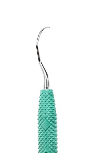 PDT R028R Cruise Line Double End #13/14 Dental Gracey Curette Green Rigid in Kuwait