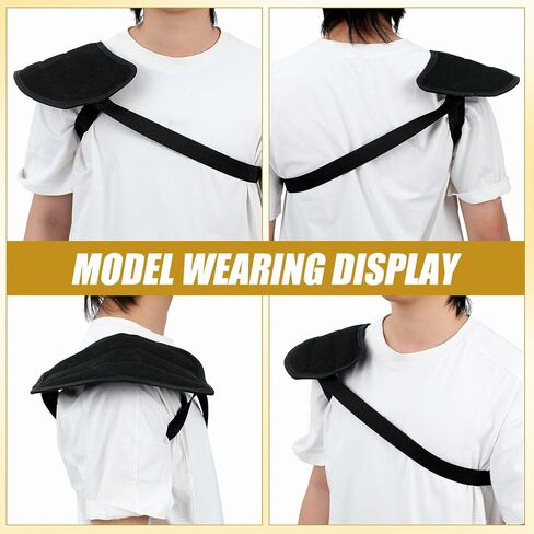SEWACC Shoulder Pad for Carrying Heavy Objects Thickened Canvas Shoulder Mat Cushion for Farm Work and Construction Unloading in Kuwait