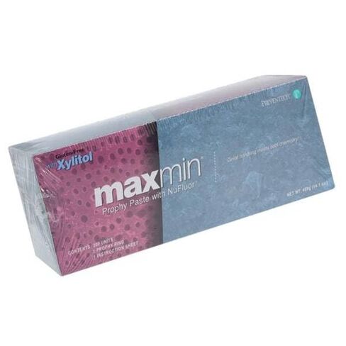 Preventive Technologies 440025 Maxmin Prophy Paste with NuFluor Medium Mint 200/Bx in Kuwait