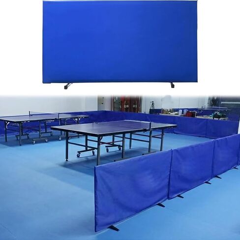 Freestanding Sports Partition Barrier for Easy Ball Pickup in Gyms & Schools, Table Tennis Partition Barrier & Modular Pickleball Court Baffle for Optimal Training & Game Efficiency in Kuwait