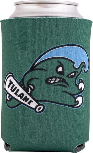Desert Cactus Tulane University Can Insulator Green Wave Beverage Cooler 1 Pack Foam 12oz Can Holder Single Sided (Design A) in Kuwait