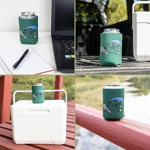 Desert Cactus Tulane University Can Insulator Green Wave Beverage Cooler 1 Pack Foam 12oz Can Holder Single Sided (Design A) in Kuwait