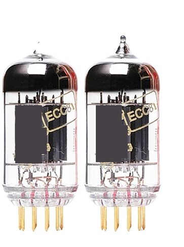 12AX7 ECC83 12AU7 ECC82 12AT7 ECC81 EL84 أنبوب الإلكترون صمام الصوت أمبير 2 قطعة زوج متطابق (ECC82) in Kuwait