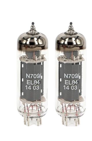 12AX7 ECC83 12AU7 ECC82 12AT7 ECC81 EL84 أنبوب الإلكترون صمام الصوت أمبير 2 قطعة زوج متطابق (ECC82) in Kuwait