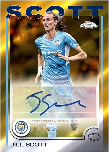 2024/25 Topps Chrome UEFA للسيدات دوري أبطال أوروبا لكرة القدم الناسف بطاقة التداول 7 عبوات صندوق ناسف (3 متوازيات منكسرة صغيرة للألماس لكل صندوق!) in Kuwait