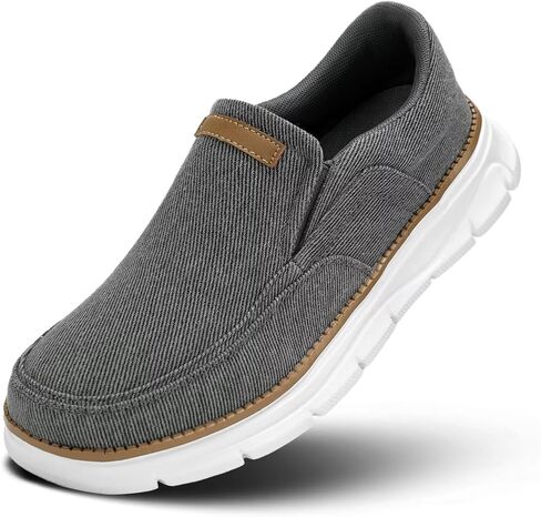 حذاء رجالي بدون كعب سهل الارتداء على شكل قارب سهل الارتداء، حذاء كاجوال أنيق للمشي، حذاء رياضي للعمل خفيف الوزن، نعل ناعم in Kuwait