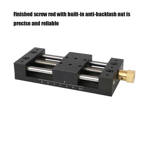 40x70mm Manual Translation Displacement Station X-Axis Precision Sliding Table Platform Fine‑Tuning Linear Stage in Saudi Arabia