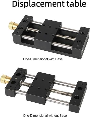 Precision Sliding Table X-Axis Platform 40x70mm Manual Translation Displacement Station Fine‑Tuning Linear Stage in Saudi Arabia
