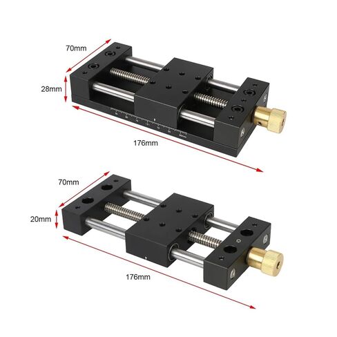40x70mm Manual Translation Displacement Station X-Axis Precision Sliding Table Platform Fine‑Tuning Linear Stage in Saudi Arabia