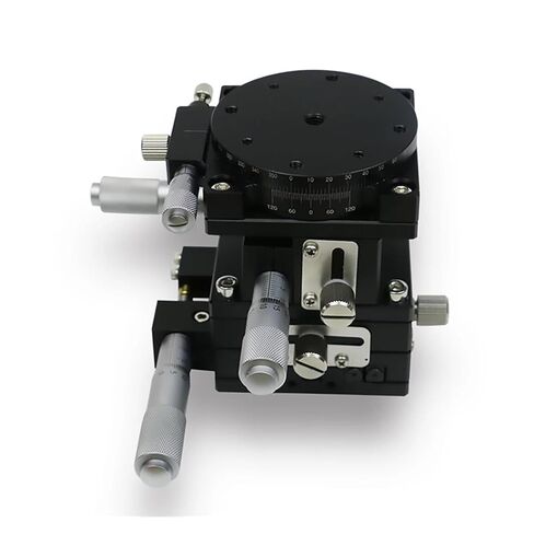 R Axis 60 * 60mm LT60-LM Sliding Table V-Type 4-Axis Fine-Tuning Platform Manual Linear Bearing Adjustment Slide 29.4N in Saudi Arabia