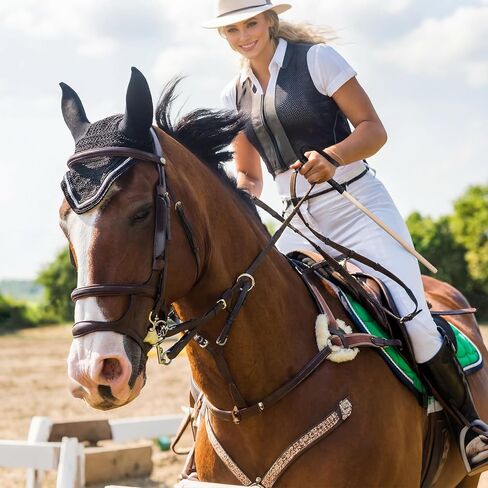 Geetery 2 قطعة عصا ركوب الخيل للحصان 18.9 بوصة محصول ركوب الخيل مع مقبض منسوج يدويًا غير قابل للانزلاق محاصيل حصان خشبية ممتازة لمسابقات الفروسية الرياضية وعروض التدريب in Kuwait