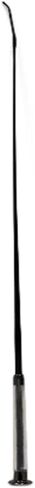 TuffRider Gel Dressage Whips-Black with Gunmetal Cap in Kuwait