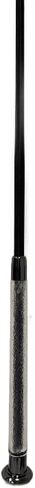 TuffRider Gel Dressage Whips-Black with Gunmetal Cap in Kuwait