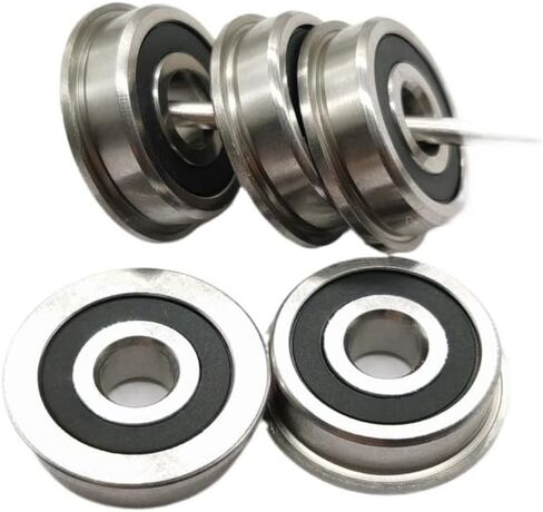 10pcs SF625RS Miniature Flanged Ball Bearings 5x16x5mm Flange in Kuwait