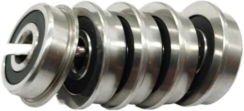 10pcs SF625RS Miniature Flanged Ball Bearings 5x16x5mm Flange in Kuwait