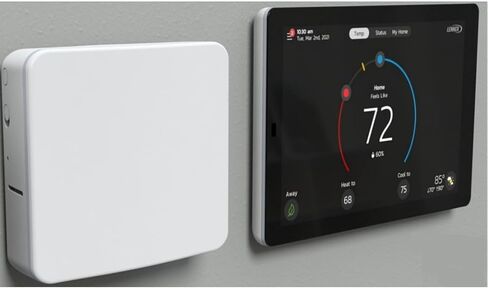 جهاز مراقبة جودة الهواء الذكي 21P02 (IAQ) مع اتصال Bluetooth، والجسيمات (PM2.5)، وثاني أكسيد الكربون، واكتشاف المركبات العضوية المتطايرة، ومؤشر LED للحالة، والاقتران، وزر إعادة الضبط، وضمان الشركة المصنعة in Kuwait