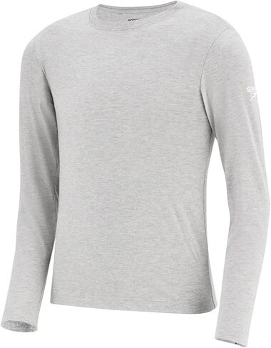 Speedo 87202264069M Youth Long Sleeve Tee Medium Heather Grey M in Saudi Arabia