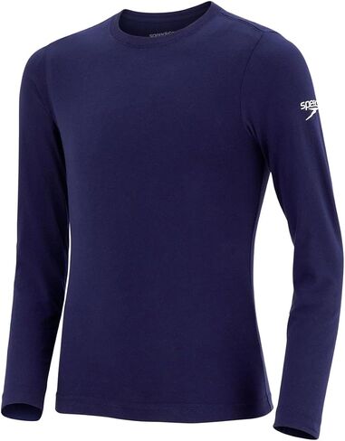 Speedo 87202264434XL Youth Long Sleeve Tee SPEEDO Navy XL in Saudi Arabia