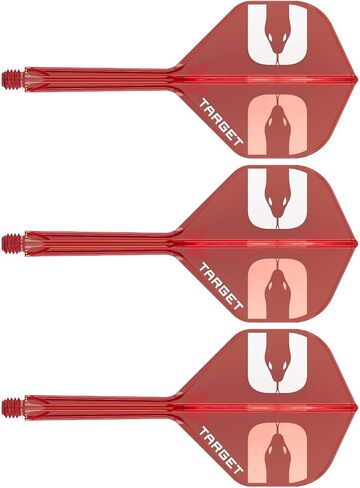سهام الهدف ناثان أسبينال "ASP" K-Flex نظام الطيران والعمود، أحمر | رقم 2/رقم 6 Kflex – قصير (19 مم)، متوسط ​​(26 مم)، ومتوسط ​​(33 مم) رحلات وأعمدة K Flex الكل في واحد in Kuwait