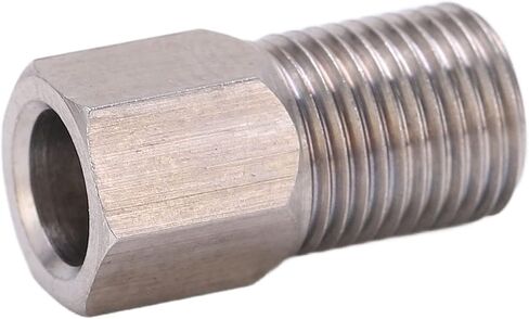 CHICIRIS 10pcs 8mm Stainless Steel Hydraulic Brake Hose Compression Nut, for Mountain Bike with Hydraulic Brake Hose Screw Bolt in Kuwait