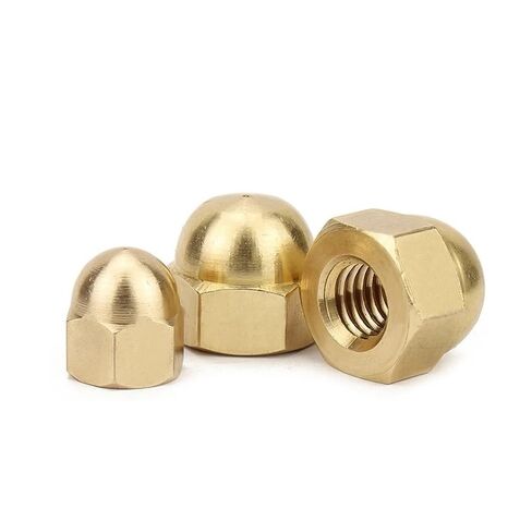 Hardware Nuts Copper Cap Tighting Nuts Decorative Dome Head Cover Semicircle Acorn Nut Hardware Nut(M20) in Kuwait