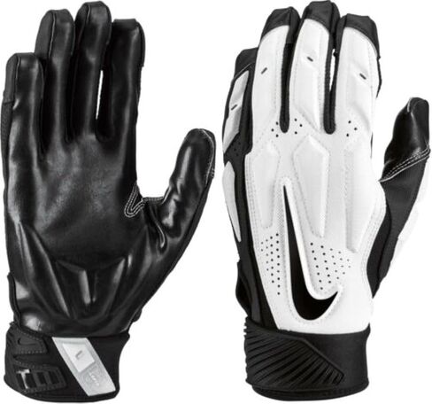 قفازات كرة القدم Nike Youth DEF Tackle 6.0 باللون الأبيض | أسود صغير in Kuwait