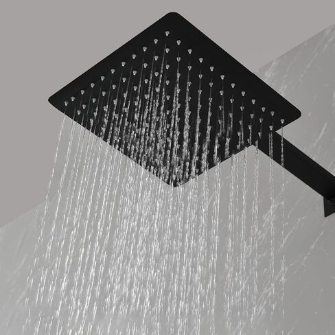10 Inch Wall Mount Rainfall Square in Kuwait