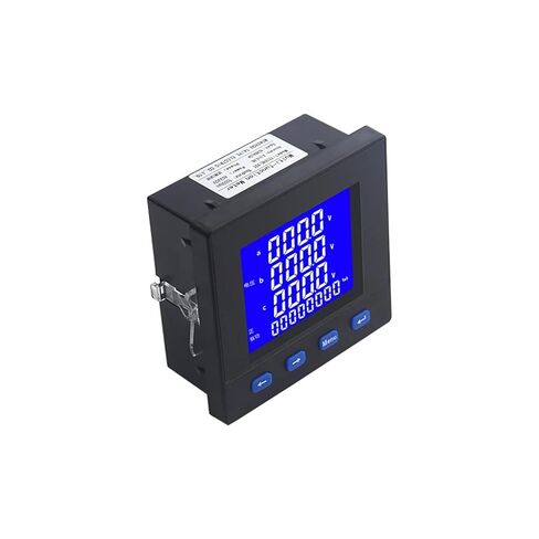 1pc 96 * 96mm Three-Phase Multi-Function Power Meters Display Digital Current and Voltmeter in Kuwait