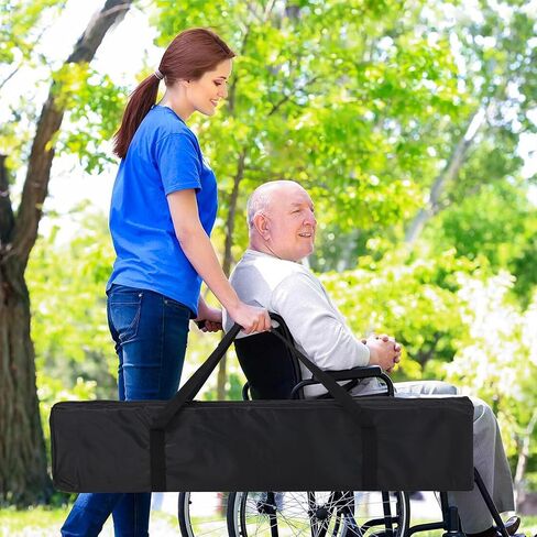 Telescoping Wheelchair Ramps 8 ft, Adjustable Wheelchair Ramp for Steps Ramps, Aluminum Portable Wheelchair Ramps with Storage Bag, Weight Capacity 600 LBS in Kuwait