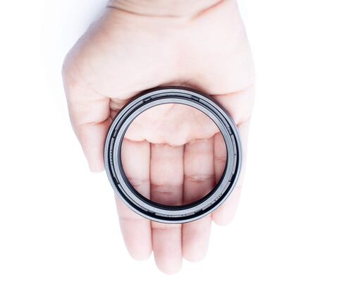 EAI Oil Seal Compatible for Suzuki OEM# 09283-54001 | Z6137 | 43431-60A00 (95TBS-54690710X) - Nitrile Rubber, Carbon Steel Spring - Black - 1 Count in Kuwait