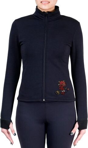 سترة NY2 SPORTSWEAR للتزلج على الجليد بولارتيك من الصوف مع أحجار الراين JR192F - مقاسات الأطفال in Kuwait