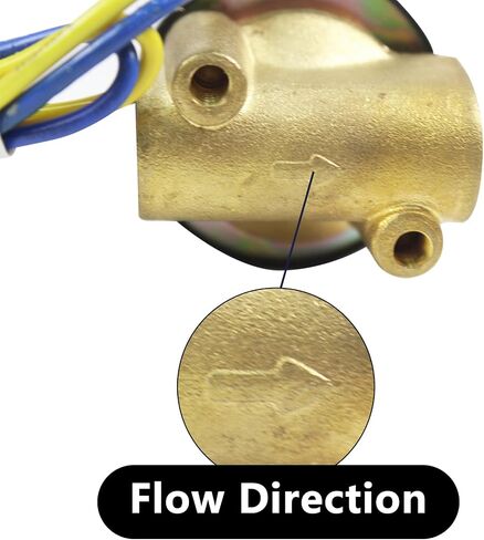 BACOENG VITON 3/4 "صمام الملف اللولبي الكهربائي النحاسي، 110 فولت تيار متردد مغلق عادة in Kuwait