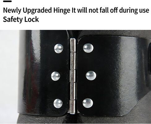 Anti Gravity Inversion Hang Up Boots - Heavy Duty Ankle Holders for Pull Up Bar, Black Padded Foam Fitness Equipment with Locking Buckles, Bearing Capacity 150KG, Includes 2m Safety Rope in Kuwait