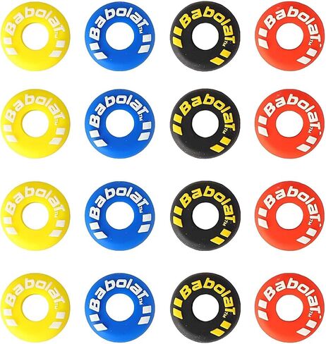 Rubber Tire Shape Tennis Vibration Dampeners, Shock Absorbers for Tennis Rackets, Industrial-Grade Rubber Tennis Racquet Dampeners, Anti-Vibration Accessories, Colorful Tennis Equipment Gift in Kuwait