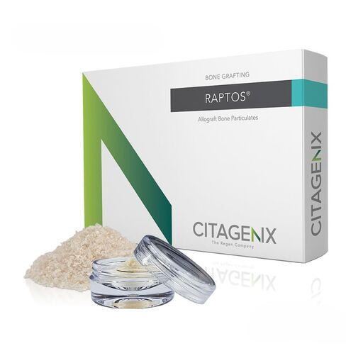 CCB02J-10 جزيئات Allograft Raptos 1cc Cortico Cancellous .25-1mm Jar in Kuwait
