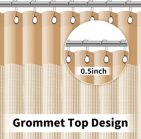 Inherent Grommet Flame Retardant Cubicle Hospital Privacy Curtain with Flat Hooks Room Divider Medica Clinic SPA Lab Cubicle Curtain Divider Privacy Screen(1Panel,69X96,Beige) in Kuwait