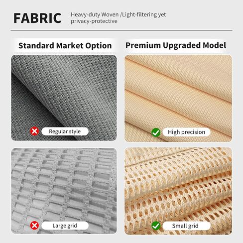 Inherent Grommet Flame Retardant Cubicle Hospital Privacy Curtain with Flat Hooks Room Divider Medica Clinic SPA Lab Cubicle Curtain Divider Privacy Screen(1Panel,69X96,Beige) in Kuwait