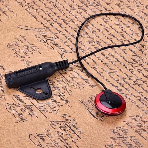 Piezo Pickup, ABS Piezo Microphone, Versatile Acoustic Guitar Pickup with 6.35mm Female Jack, Sound Pick Up with 11.6in Cable for Violin, Ukulele Musical Instrument, Red in Kuwait