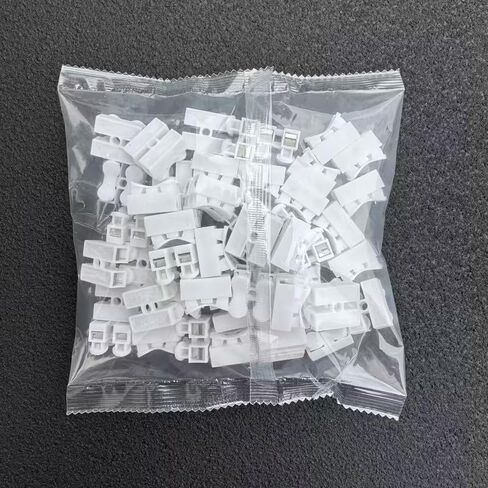 CH-2 محطات أسلاك التوصيل السريع 30 قطعة موصلات زنبركية فولاذية مبيت بدون لحام لإضاءة السيارات 110 فولت-240 فولت، 30 قطعة in Kuwait