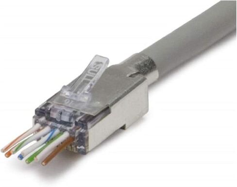 بلاتينيوم تولز 100027C Ezex48 موصل أرضي خارجي RJ45 محمي، 25/ لإنهاء كابل إيثرنت in Kuwait