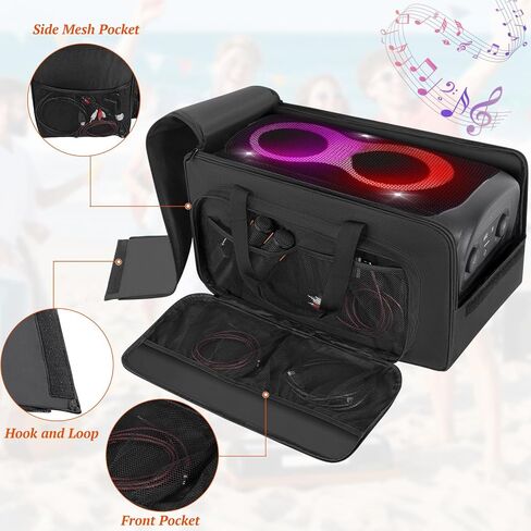 حقيبة حمل مكبر الصوت متوافقة مع JBL Party Box 100/110/120، حقيبة حمل محمولة للسفر تناسب JBL PartyBox 100/110/120 للسفر في الهواء الطلق in Kuwait