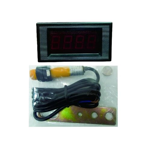 1 قطعة YB5135C عداد رقمي DC5V أو 12 فولت آلة ثقب مغناطيسية بمفتاح مغناطيسي LED 0.56 بوصة تراكم قالب عداد كهربائي (PW8-24V (مغلق بالكامل)) in Kuwait