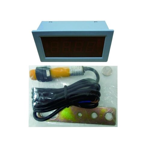 1 قطعة YB5135C عداد رقمي DC5V أو 12 فولت آلة ثقب مغناطيسية بمفتاح مغناطيسي LED 0.56 بوصة تراكم قالب عداد كهربائي (PW8-24V (مغلق بالكامل)) in Kuwait