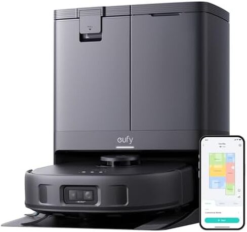 eufy Robot Vacuum X10 Pro Omni + منظف الأرضيات الصلبة الرسمي*2 in Kuwait